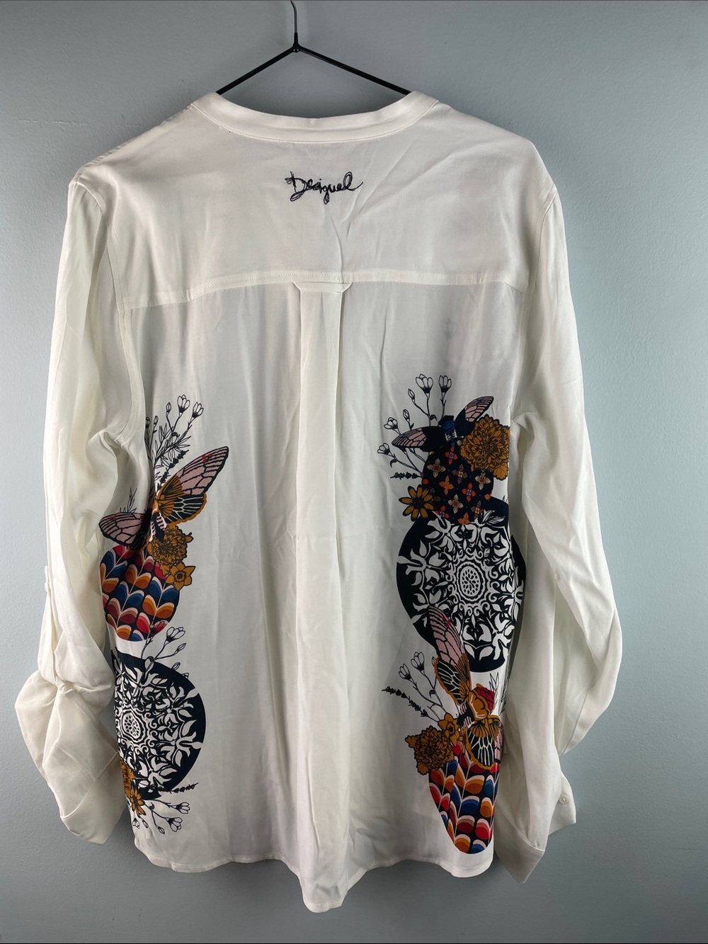 NWT Desigual Button-Up Blouse Size L - Picture 12 of 14